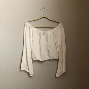 Off the shoulder blouse